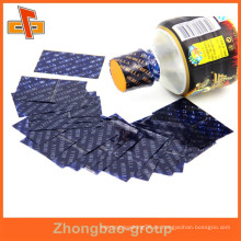 Guangzhou Lieferanten wasserdicht PVC-Material wärmeempfindliche Flasche Cap Schrumpfschlauch für Kunststoff-Flaschen